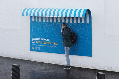 IBM-アンビエント広告