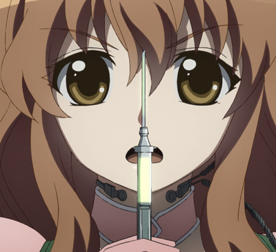 マジカル自白剤を打とうとする夢源くるみの画像